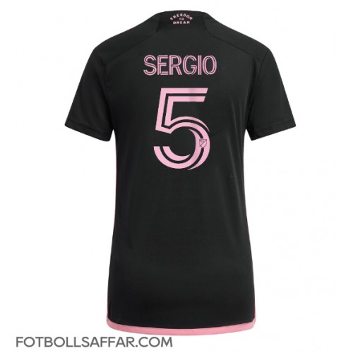 Inter Miami Sergio Busquets #5 Bortatröja Dam 2024-25 Kortärmad